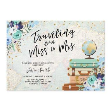 Traveling From Miss to Mrs Floral