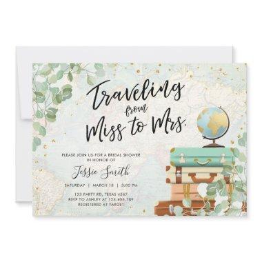 Traveling From Miss to Mrs Greenery