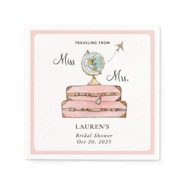 Traveling Suitcases  Napkins