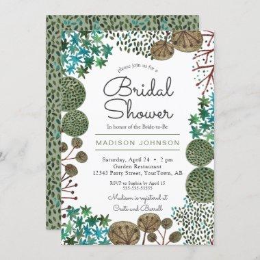Trees Woodland Forest | Bridal Shower | Invitations