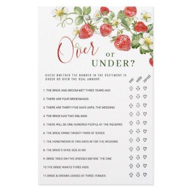 Trendy Watercolor Strawberry  Game