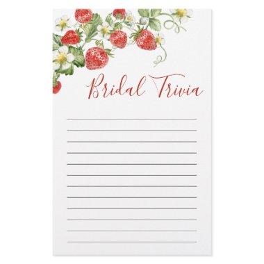 Trendy Watercolor Strawberry  Game