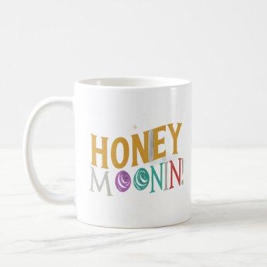 TRIXIE Retro 70's Themed Honeymoonin' Bride Coffee Mug