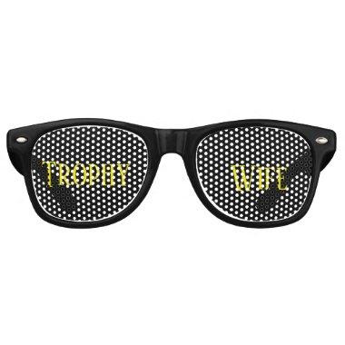 Trophy Wife Cool Shades Party Glasses