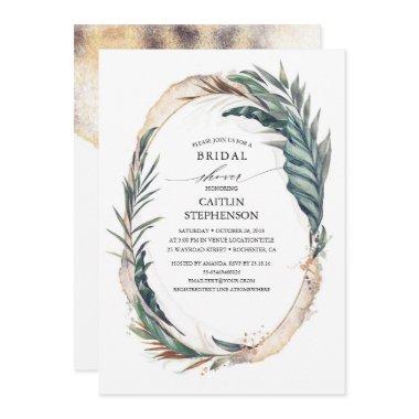Tropical Beach Exotic Palm Leaves