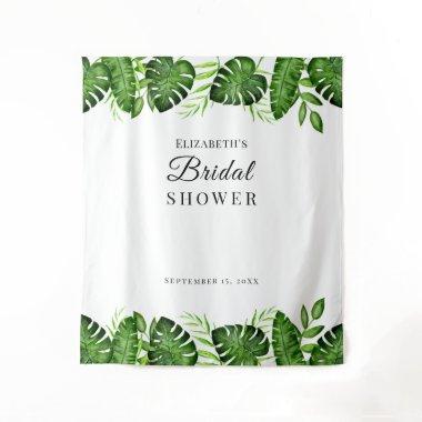 Tropical  Background Jungle Botanical Tapestry