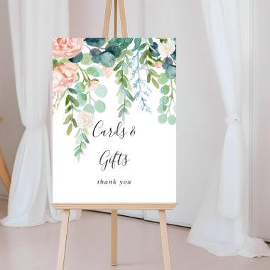 Tropical Floral Invitations and Gifts Sign