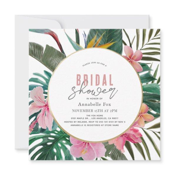 Tropical Floral Wreath