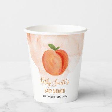 Tropical Ice Cream Floral  Paper Cups
