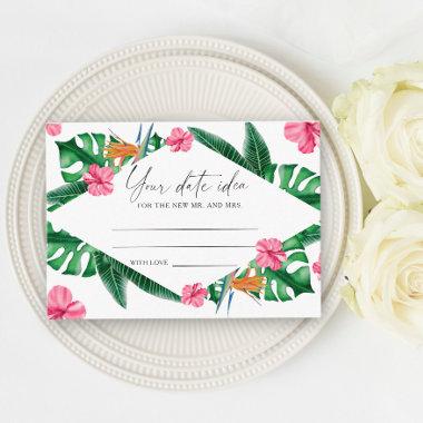 Tropical palms - Date night ideas \ Date jar Enclosure