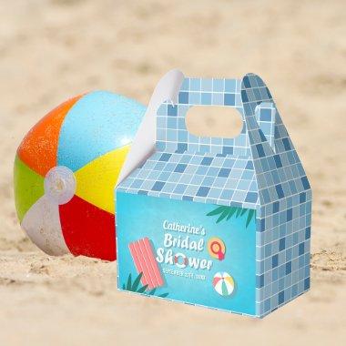 Tropical Pool Party Summer  Favor Boxes