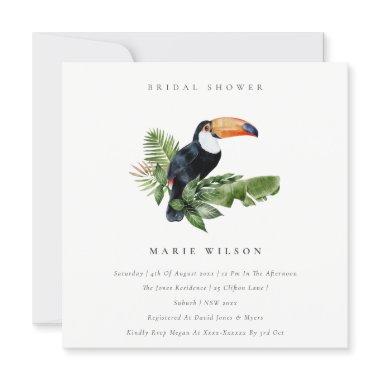 Tropical Rainforest Toucan  Invite