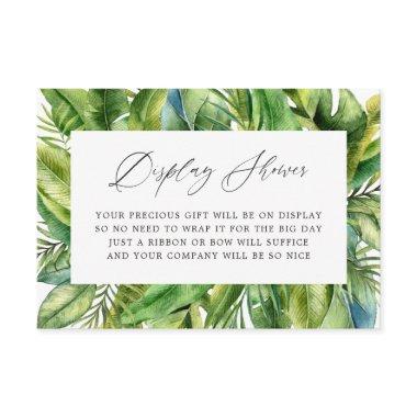 Tropical Summer Beach Bridal Shower Display Shower Enclosure Invitations