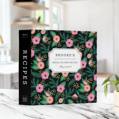 Tropical Summer Blooms  Recipe Binder