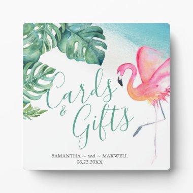 Tropical Watercolor Invitations & Gifts Sign Plaque