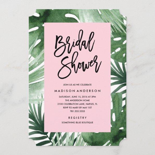 Tropics Bridal Shower Invitations