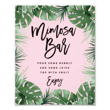 Tropics Mimosa Bar Print