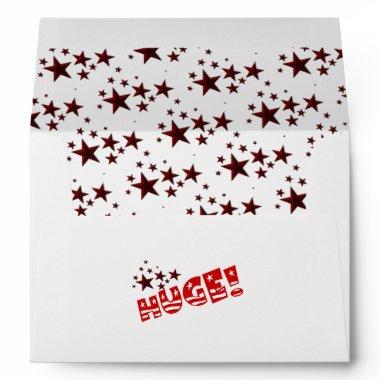 Trump Greatest Party Ever HUGE Party Invitations Envelope