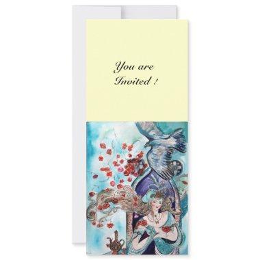 TURKISH FAIRY TALE ,bright red blue white cream