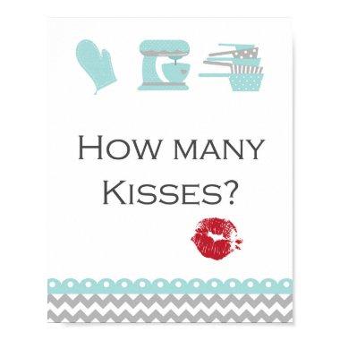 Turquoise Kitchen Bridal Brunch Sign Aqua