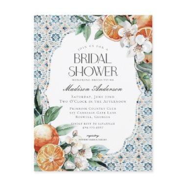 Tuscany Tile Coastal Italian  Invite
