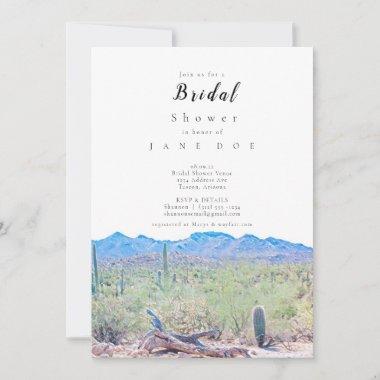 Tuscon Arizona Bridal Shower Invitations