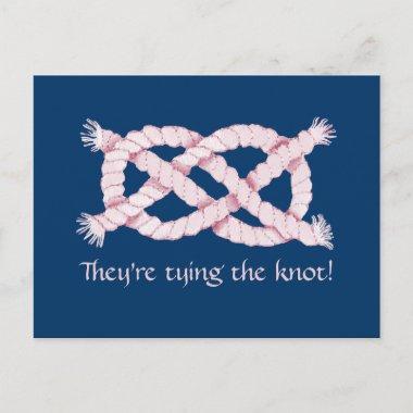 Tying the Knot Bridal Shower Invitation PostInvitations