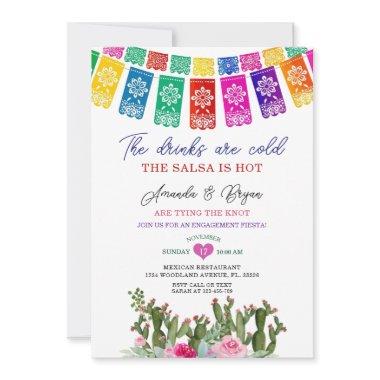 Tying The Knot Cactus Floral Engagement Fiesta
