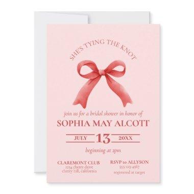 Tying the Knot Coquette Girly Bow