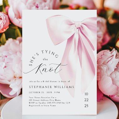 Tying the Knot Pink Bow
