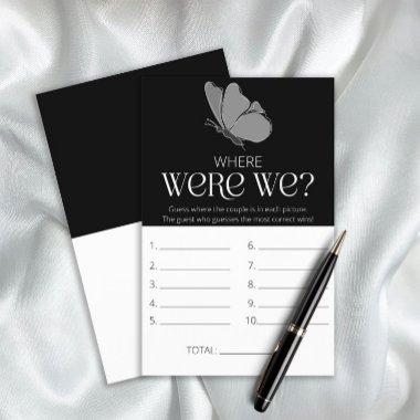 Typography Where were we  game