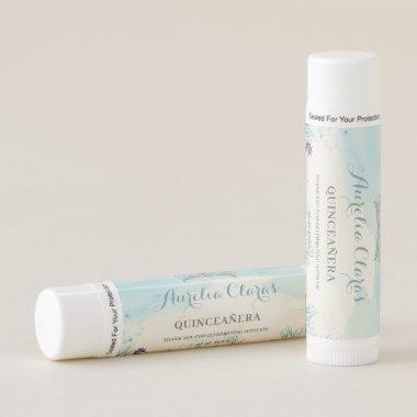 Under the Sea Beach Quinceañera XV Sweet 16 Lip Balm