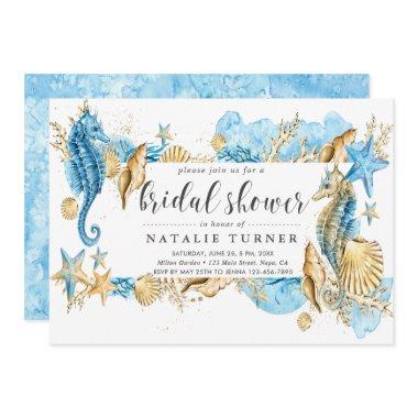 Under the Sea Blue & Gold