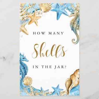 Under the Sea | How Many Shells in the Jar Game