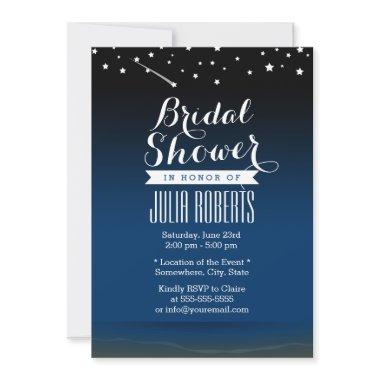 Under the Stars Bridal Shower Invitations