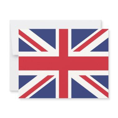 Union Jack British High Tea  Invites