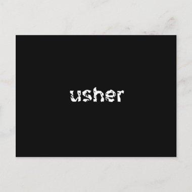 Usher PostInvitations