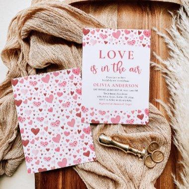 Valentine Hearts Love is in the Air