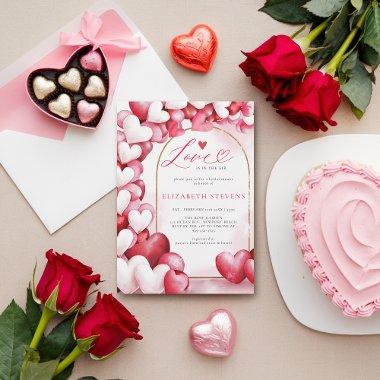 Valentine Whimsical Hearts Arch Boho