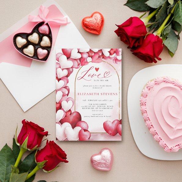 Valentine Whimsical Hearts Arch Boho