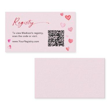 Valentine's  QR Code Registry Enclosure