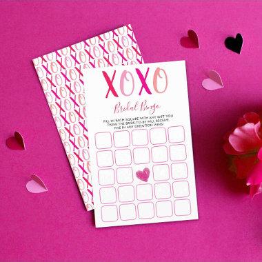 Valentine's Day Bridal Shower Bingo Game