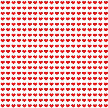 Valentine's Day Red Heart Patterns Cute Cool 2022 Sticker