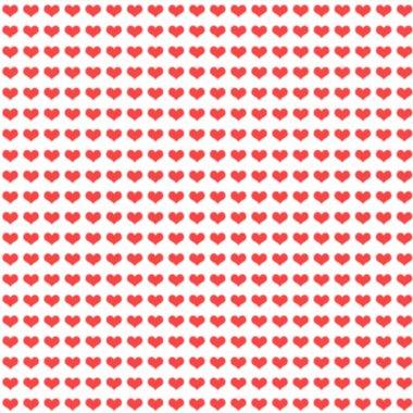 Valentine's Day Red Heart Patterns Cute Cool 2022 Sticker
