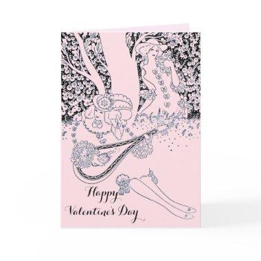 VALENTINE'S DAY ROMANCE,ROMANTIC LOVERS IN NATURE HOLIDAY