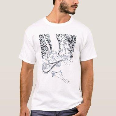 VALENTINE'S DAY ROMANCE,ROMANTIC LOVERS IN NATURE T-Shirt
