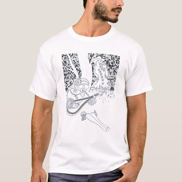 VALENTINE'S DAY ROMANCE,ROMANTIC LOVERS IN NATURE T-Shirt