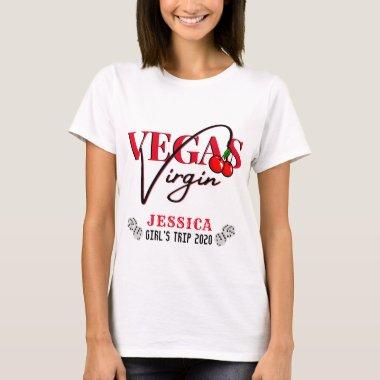 Vegas Virgin| Red Cherry Vegas 1st timer T-Shirt