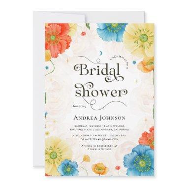 Vibrant Celestial Floral Garden Boho