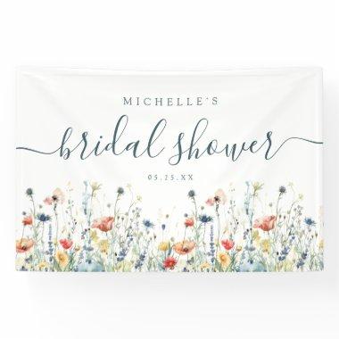 Vibrant Wildflower  Banner